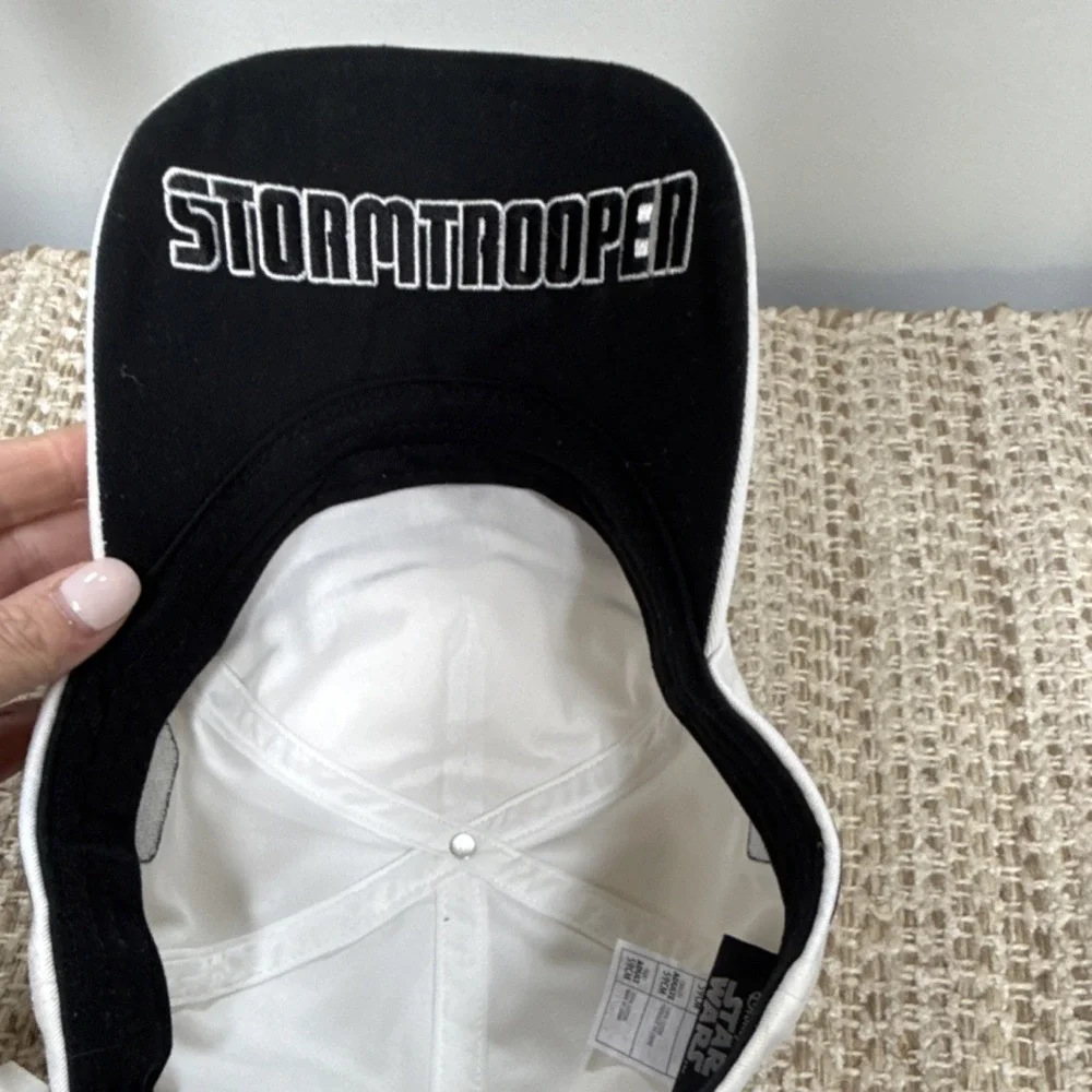 Disney Parks Star Wars Stormtrooper Adult Unisex Hat White Black